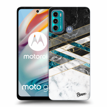 Hülle für Motorola Moto G60 - Black & White geometry