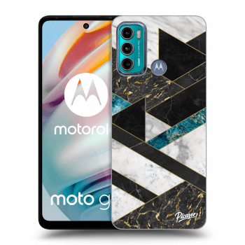 Hülle für Motorola Moto G60 - Dark geometry