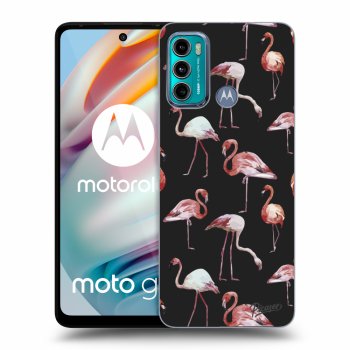 Hülle für Motorola Moto G60 - Flamingos