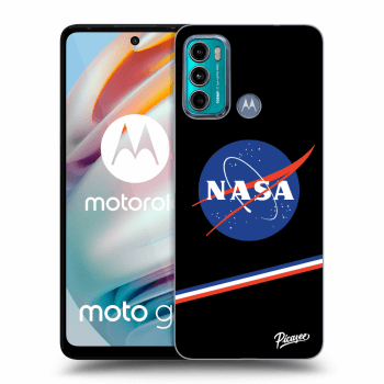 Picasee Motorola Moto G60 Hülle - Schwarzes Silikon - NASA Original
