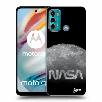 Picasee Motorola Moto G60 Hülle - Schwarzes Silikon - Moon Cut