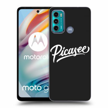 Picasee Motorola Moto G60 Hülle - Schwarzes Silikon - Picasee - White