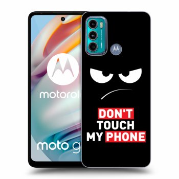 Hülle für Motorola Moto G60 - Angry Eyes - Transparent