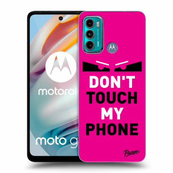 Hülle für Motorola Moto G60 - Shadow Eye - Pink
