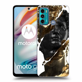 Hülle für Motorola Moto G60 - Gold - Black