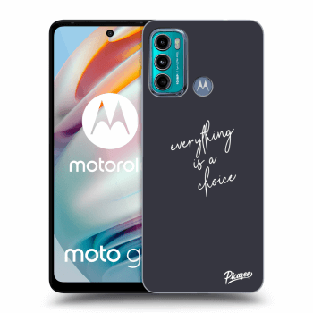 Hülle für Motorola Moto G60 - Everything is a choice