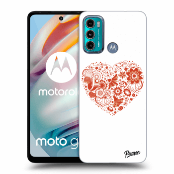 Hülle für Motorola Moto G60 - Big heart