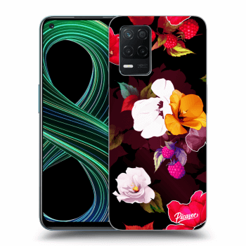 Hülle für Realme 8 5G - Flowers and Berries