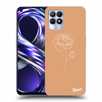 Hülle für Realme 8i - Peonies