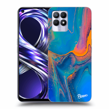 Hülle für Realme 8i - Rainbow