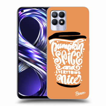 Hülle für Realme 8i - Pumpkin coffee