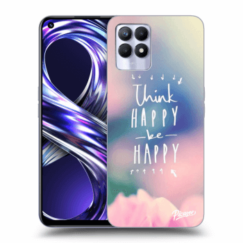 Hülle für Realme 8i - Think happy be happy