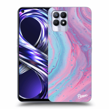 Picasee ULTIMATE CASE für Realme 8i - Pink liquid