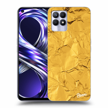 Hülle für Realme 8i - Gold