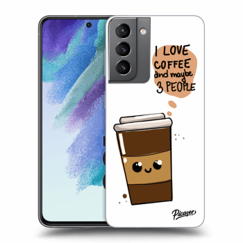 Hülle für Samsung Galaxy S21 FE 5G - Cute coffee