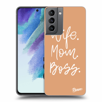 Hülle für Samsung Galaxy S21 FE 5G - Boss Mama