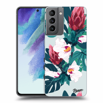 Hülle für Samsung Galaxy S21 FE 5G - Rhododendron
