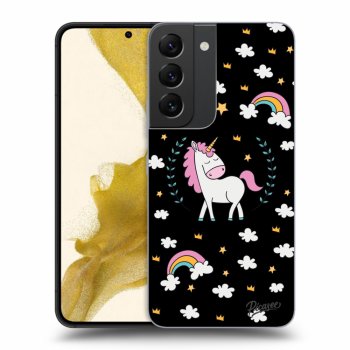 Hülle für Samsung Galaxy S22 5G - Einhorn Sternenhimmel