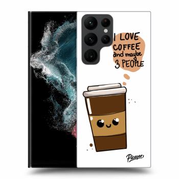 Hülle für Samsung Galaxy S22 Ultra 5G - Cute coffee