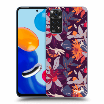 Hülle für Xiaomi Redmi Note 11 - Purple Leaf