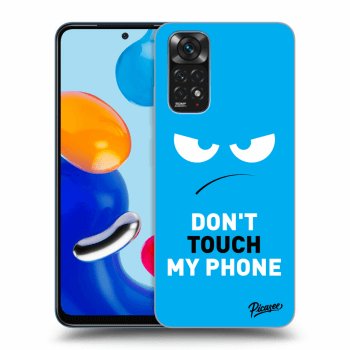 Hülle für Xiaomi Redmi Note 11 - Angry Eyes - Blue