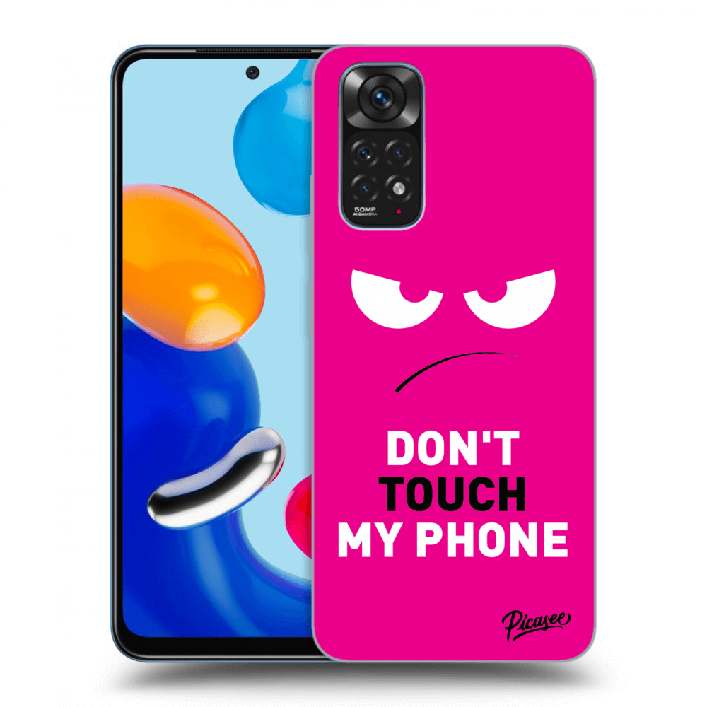 Picasee ULTIMATE CASE für Xiaomi Redmi Note 11S 4G - Angry Eyes - Pink