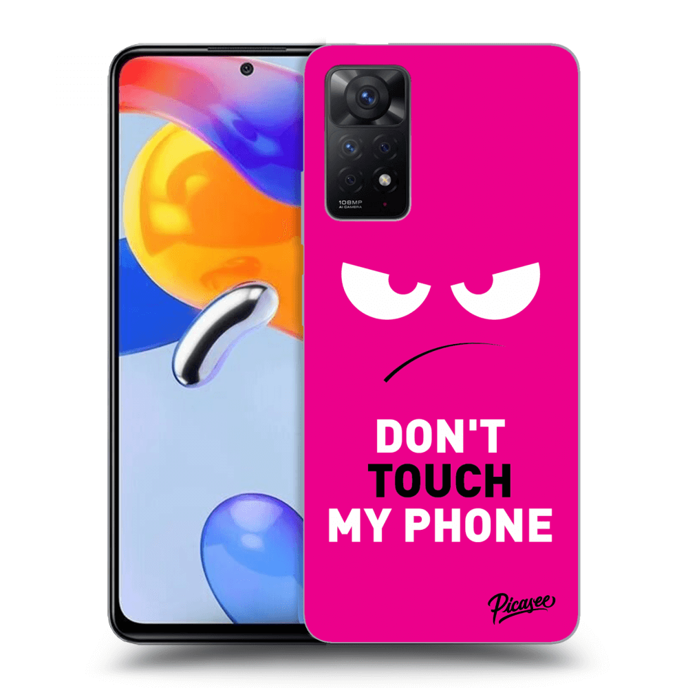 Picasee ULTIMATE CASE für Xiaomi Redmi Note 11 Pro - Angry Eyes - Pink