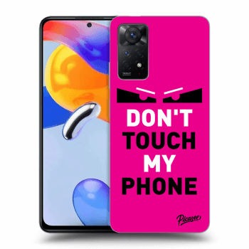 Hülle für Xiaomi Redmi Note 11 Pro - Shadow Eye - Pink