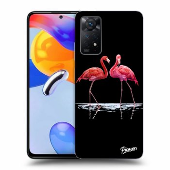 Hülle für Xiaomi Redmi Note 11 Pro - Flamingos couple