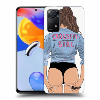 Hülle für Xiaomi Redmi Note 11 Pro - Crossfit girl - nickynellow