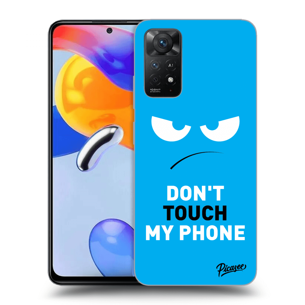 Picasee ULTIMATE CASE für Xiaomi Redmi Note 11 Pro 5G - Angry Eyes - Blue
