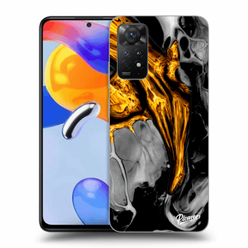 Picasee ULTIMATE CASE für Xiaomi Redmi Note 11 Pro 5G - Black Gold