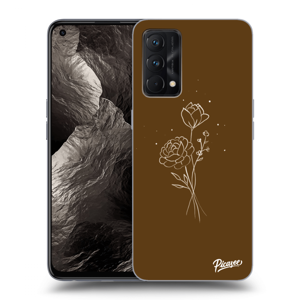 Picasee ULTIMATE CASE für Realme GT Master Edition 5G - Brown flowers