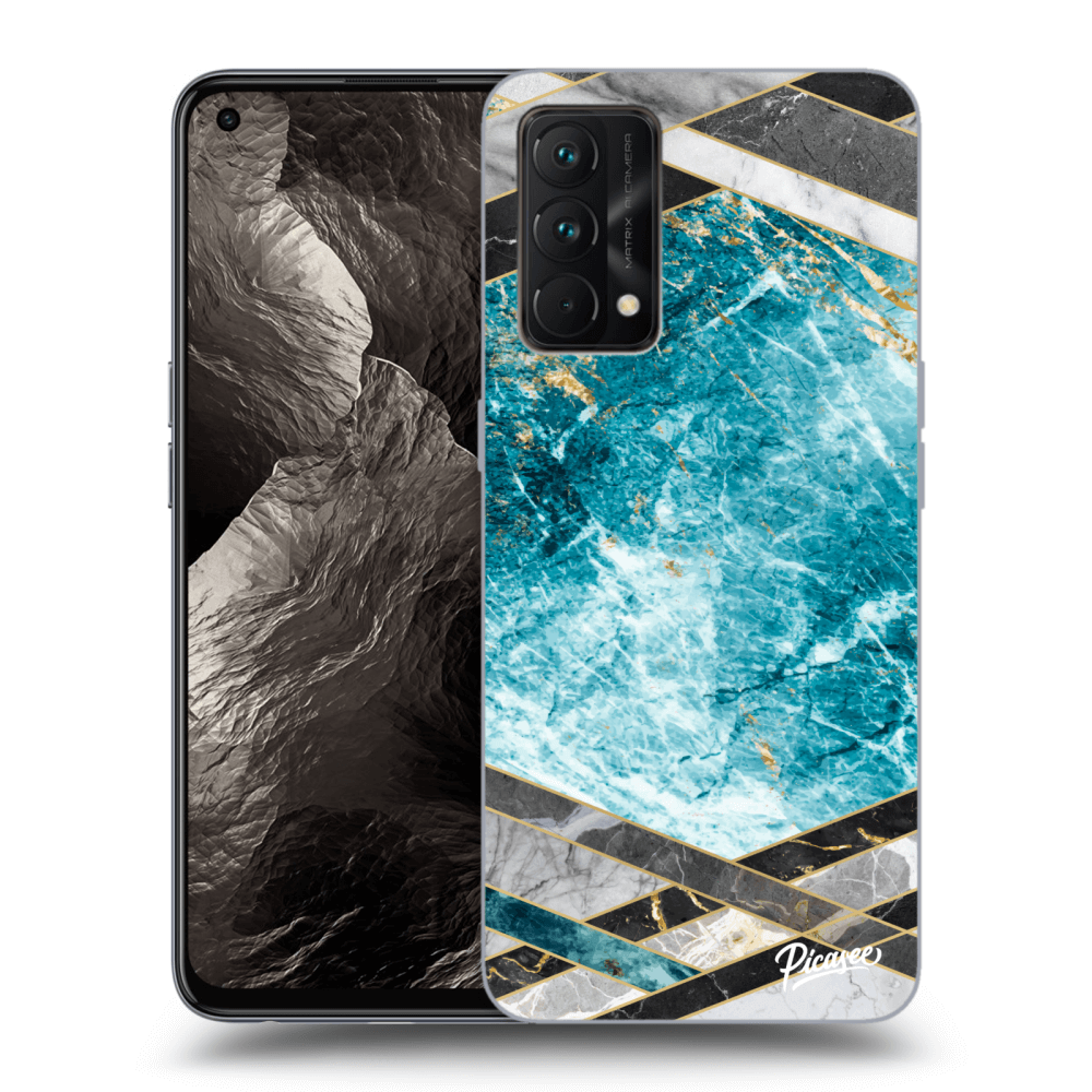 Picasee ULTIMATE CASE für Realme GT Master Edition 5G - Blue geometry