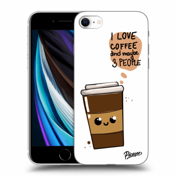 Hülle für Apple iPhone SE 2022 - Cute coffee