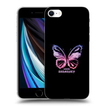 Hülle für Apple iPhone SE 2022 - Diamanty Purple