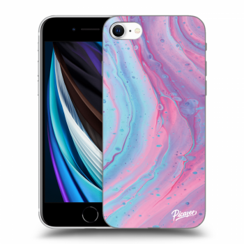 Picasee ULTIMATE CASE für Apple iPhone SE 2022 - Pink liquid