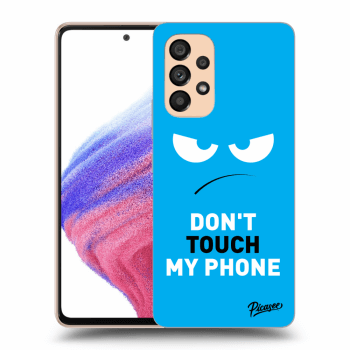 Hülle für Samsung Galaxy A53 5G - Angry Eyes - Blue