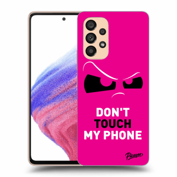 Hülle für Samsung Galaxy A53 5G - Cloudy Eye - Pink