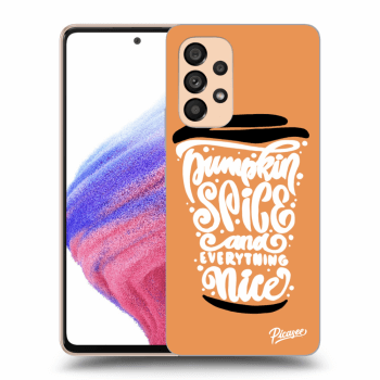 Hülle für Samsung Galaxy A53 5G - Pumpkin coffee