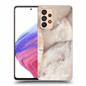 Hülle für Samsung Galaxy A53 5G - Cream marble