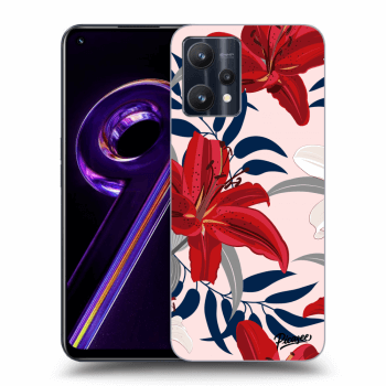 Hülle für Realme 9 Pro 5G - Red Lily