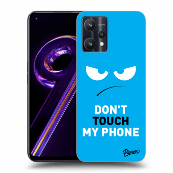 Hülle für Realme 9 Pro 5G - Angry Eyes - Blue