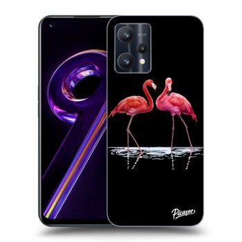 Picasee ULTIMATE CASE für Realme 9 Pro 5G - Flamingos couple