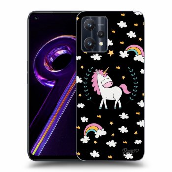 Hülle für Realme 9 Pro 5G - Einhorn Sternenhimmel