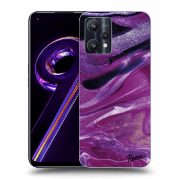 Hülle für Realme 9 Pro 5G - Purple glitter