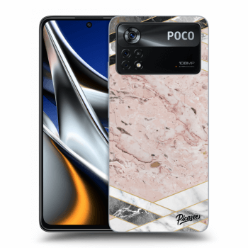 Picasee ULTIMATE CASE für Xiaomi Poco X4 Pro 5G - Pink geometry