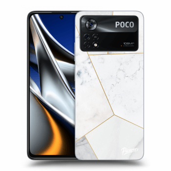 Hülle für Xiaomi Poco X4 Pro 5G - White tile