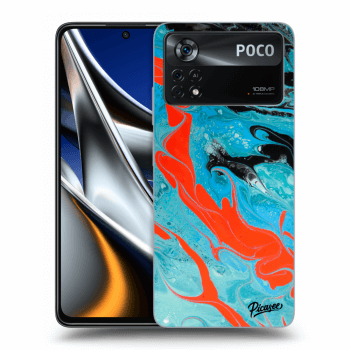 Hülle für Xiaomi Poco X4 Pro 5G - Blue Magma