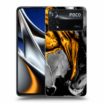 Picasee ULTIMATE CASE für Xiaomi Poco X4 Pro 5G - Black Gold